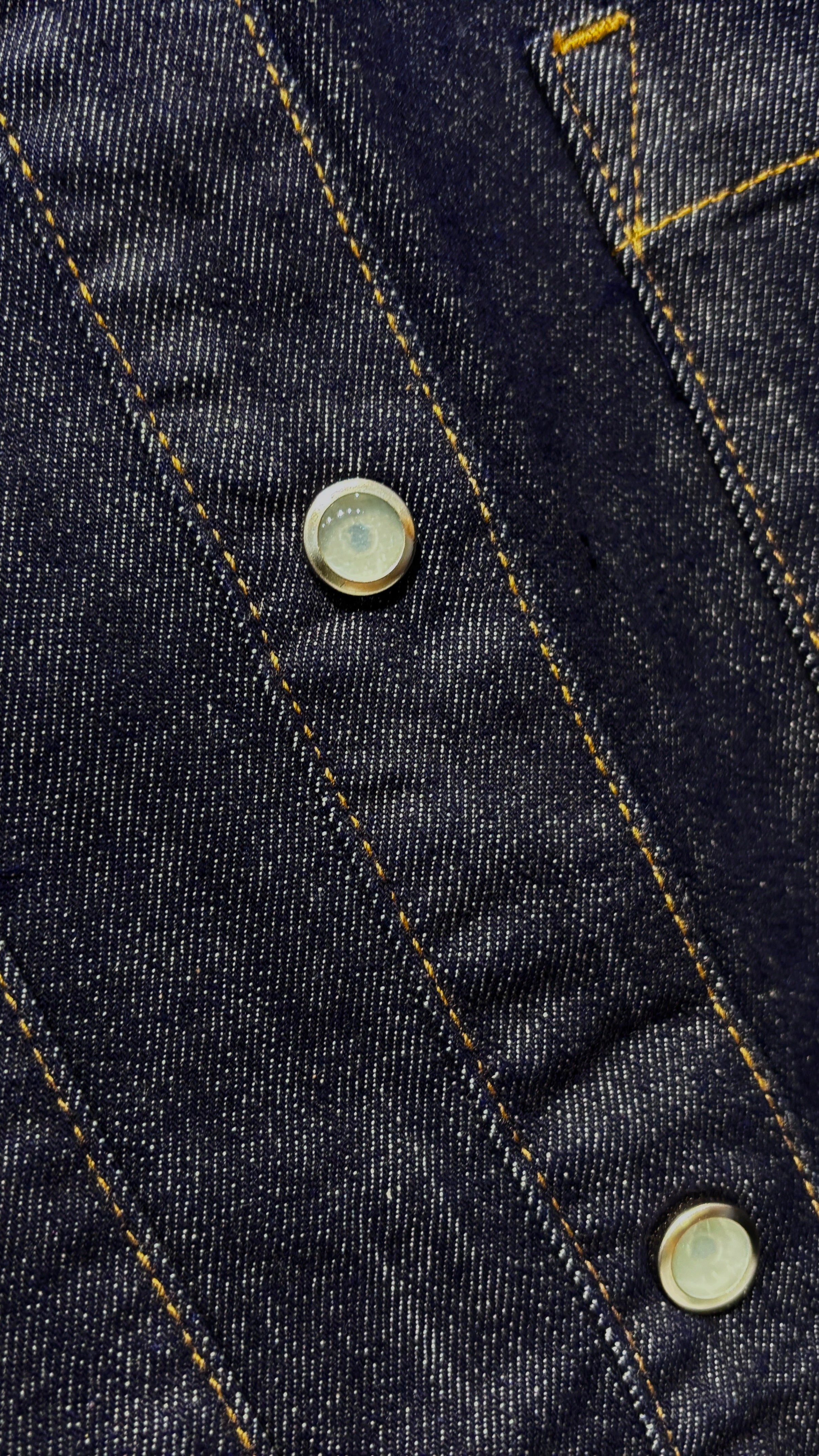 Camicia Austin in denim oversize – Blu scuro